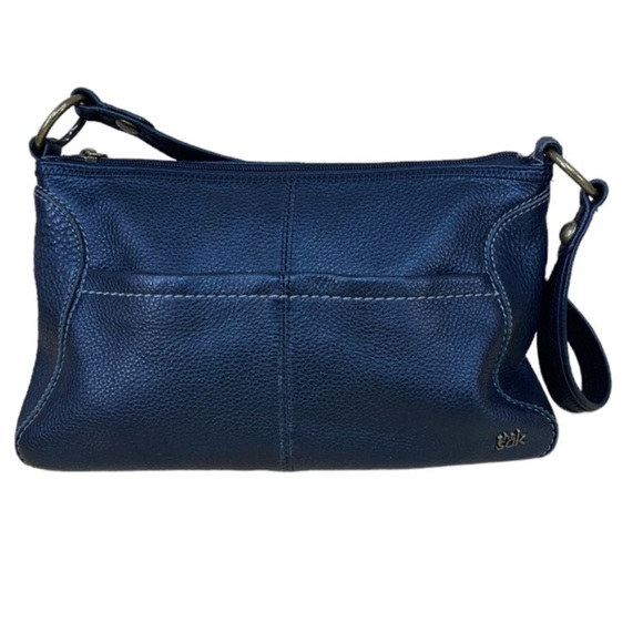 THE SAK Very Soft Black Leather Women’s Shoulder Purse - Picture 4 of 6